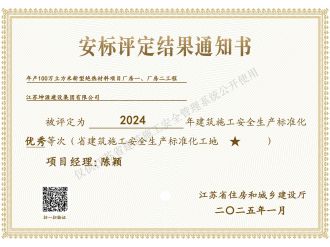 2024江苏省施工安全生产标准化工地